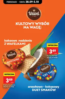 Biedronka Praliny Wawel na wagę (Kasztanki, Tiki Taki) oferta