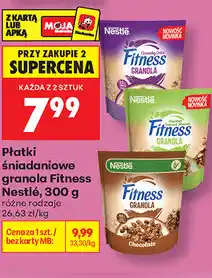 Biedronka Płatki śniadaniowe granola Fitness Nestlé oferta