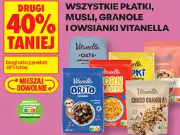 Biedronka Wszystkie płatki, musli, granole i owsianki Vitanella oferta
