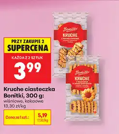 Biedronka Kruche ciasteczka Bonitki oferta