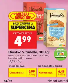 Biedronka Ciastka Vitanella oferta