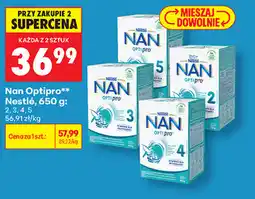 Biedronka Mleko modyfikowane Nan Optipro Nestlé oferta