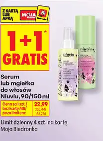 Biedronka Serum lub mgiełka do włosów Niuqi oferta