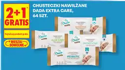 Biedronka Chusteczki nawilżane Dada Extra Care, 64 szt oferta