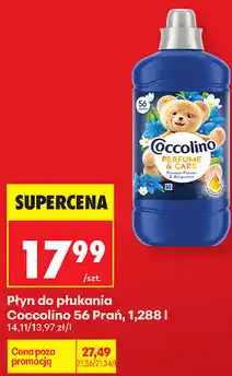 Biedronka Płyn do płukania Coccolino oferta