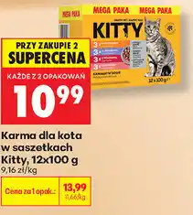 Biedronka Karma dla kota w saszetkach Kitty oferta