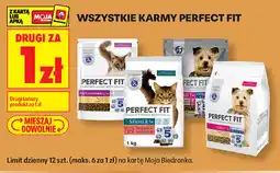 Biedronka Wszystkie karmy Perfect Fit oferta