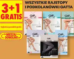 Biedronka Wszystkie rajstopy i podkolanówki Gatta oferta