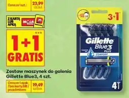 Biedronka Zestaw maszynek do golenia Gillette Blue3, 4 szt oferta