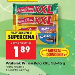 Biedronka Wafelek Prince Polo XXL, 38-45 g oferta