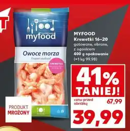 Kaufland MYFOOD Krewetki 16–20 oferta