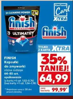 Kaufland FINISH Kapsułki do zmywarki oferta