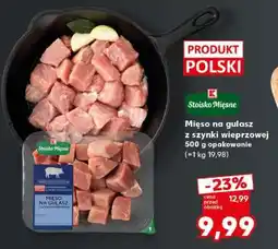 Kaufland Mięso na gulasz z szynki wieprzowej 500 g opakowanie oferta