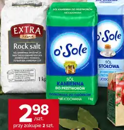 Stokrotka Sól stołowa, kamienna o'sole, extra line oferta