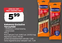 Netto Kabanosy Tarczyński oferta
