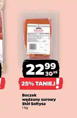 Netto Boczek surowy Stół Sołtysa oferta