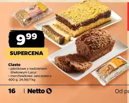 Netto Ciasto marchewkowe Janczewscy oferta