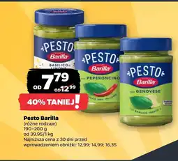 Netto Pesto Barilla oferta