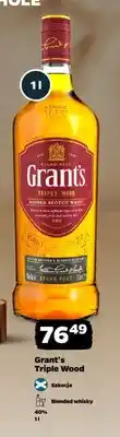 Netto Whisky Grant's Triple Wood oferta