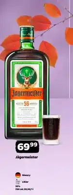 Netto Likier Jägermeister oferta