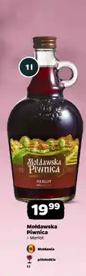 Netto Wino czerwone Mołdawska Piwnica Merlot oferta