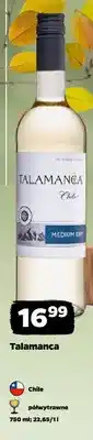 Netto Wino białe półwytrawne Talamanca oferta