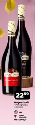 Netto Wino czerwone Mogen David Concord oferta