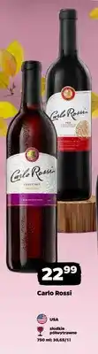 Netto Wino czerwone półwytrawne Carlo Rossi Red Medium Dry oferta