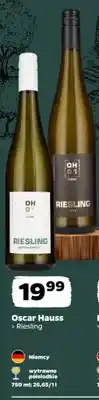 Netto Wino białe Oscar Hauss Riesling półsłodkie oferta