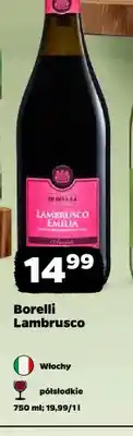 Netto Wino musujące Borelli Lambrusco półsłodkie oferta