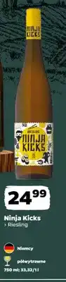 Netto Wino białe Ninja Kicks Riesling półwytrawne oferta