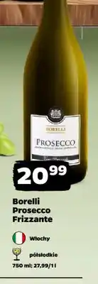 Netto Wino musujące Borelli Prosecco Frizzante półsłodkie oferta