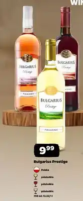 Netto Wino różowe Bulgarius Prestige półsłodkie oferta