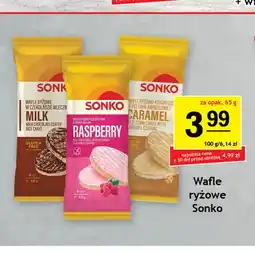 Gram Market Wafle ryżowe w czekoladzie mlecznej Sonko oferta