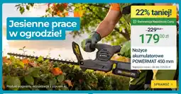ERLI Nożyce akumulatorowe Powermat 450 mm oferta
