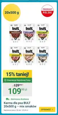 ERLI Karma dla psa Bult 20-pak 500 g mix smaków oferta