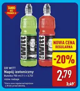 ALDI Napój izotoniczny Red Orange Dr Witt oferta
