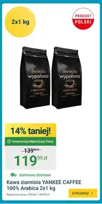 ERLI Kawa ziarnista Yankee Caffee 100% Arabica 2-pak oferta