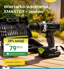 ERLI Wiertarko-wkrętarka Xmaster zestaw oferta