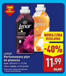 ALDI Perfumowany płyn do płukania Gold Orchid & Vanilla Lenor oferta