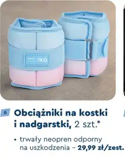 Biedronka Obciązniki na kostki i nadgarstki oferta