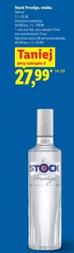 Lidl STOCK PRESTIGE Wódka oferta