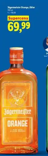 Lidl Jägermeister Orange, likér oferta