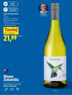 Lidl Te Awa Sauvignon Blanc oferta