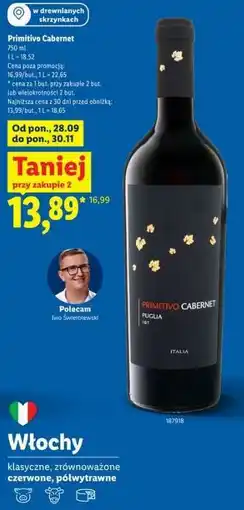 Lidl Primitivo - Cabernet oferta