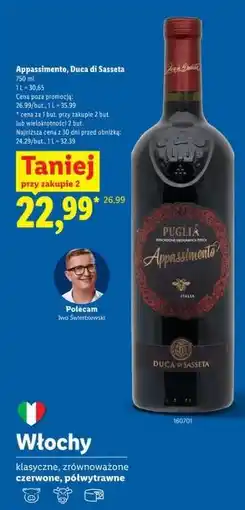 Lidl Appassimento Duca di Sasseta oferta