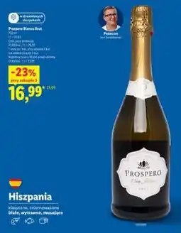 Lidl Prospero Blanco Brut oferta