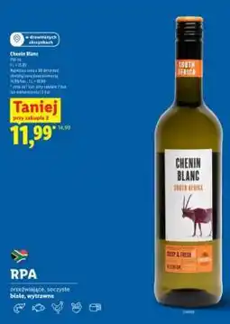 Lidl CHENIN BLANC oferta