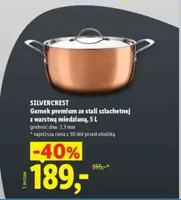 Lidl SILVERCREST Garnek premium oferta