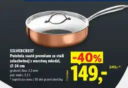Lidl SILVERCREST Patelnia sauté premium oferta